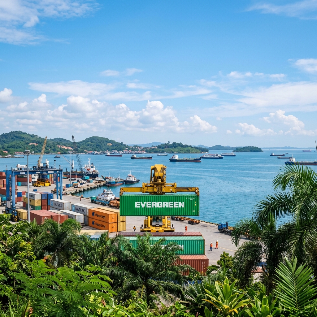 Batam Port Evergreen